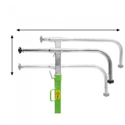 PORTA RUEDAS HIDRAULICO ESPECIAL PARA RUEDAS TRACTOR