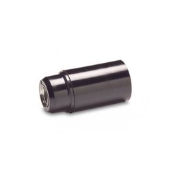 PORTALAMPARAS E-14 LISO NEGRO