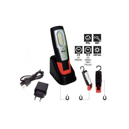 PORTATIL LED COB 6 W CARGADOR USB