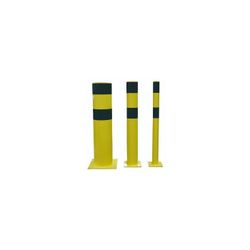 POSTE DE PROTECCION POT90NJ - AMARILLO/NEGRO 90X1200MM