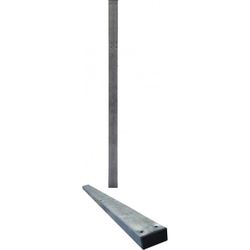 POSTE GALVANIZADO FRIO 80X40X1,5MM DE 3M PERF. ECO.TAPA PLASTICO