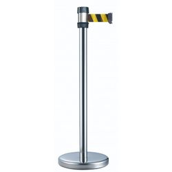 POSTE INOXIDABLE RS2SRBK - D.50 CINTA NEGRA 2,1M