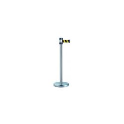 POSTE INOXIDABLE RS2SRNJ - D.50 CINTA NEGRA/AMARILLA 2,1M