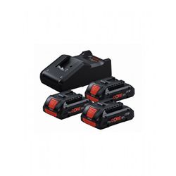 POWER SET 3X PC 18V 4.0AH+GAL1880CV
