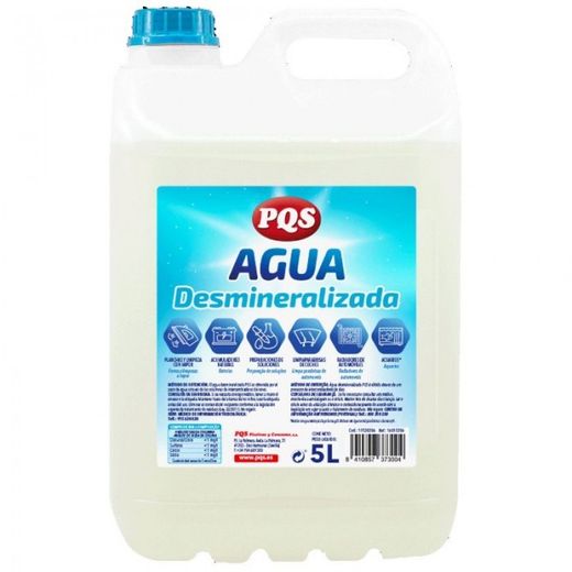 PQS AGUA DESMINERALIZADA GF. 5 L