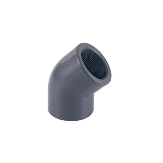 PR-2 CODO HEMBRA-HEMBRA ENCOLAR 32X45º PVC PRESION