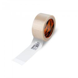 PRECINTO PVC CAUCHO. 66M.X48MM. TRANSP.