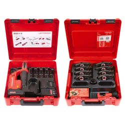 PRENSADORA ROMAX COMPACT TT + MORDAZAS ›B‹ MAXIPRO 1/4–1.1/8" 1 X 2AH