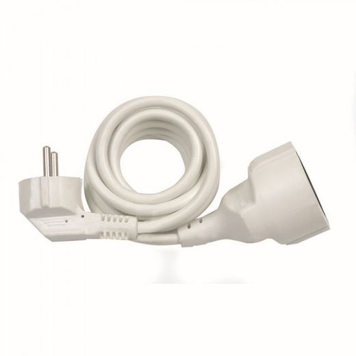PROLONGADOR 3G1,5 5M BLANCA (BOLSA)