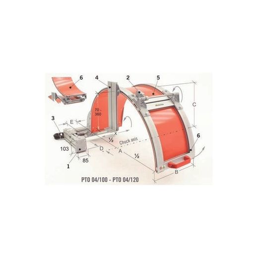 PROTECCION DE TORNO PTO 04/100