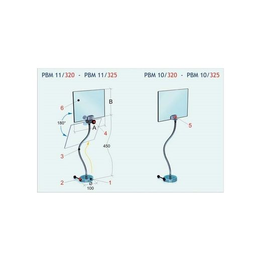 PROTECTOR BASE MAGNETICA PBM 10/320