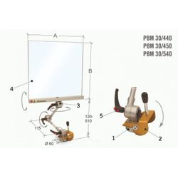 PROTECTOR CON SOPORTE MAGNETICO PBM 30/450
