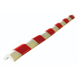 PROTECTOR DE ANGULO PU3030RB - ROJO/BLANCO 750X30X8MM