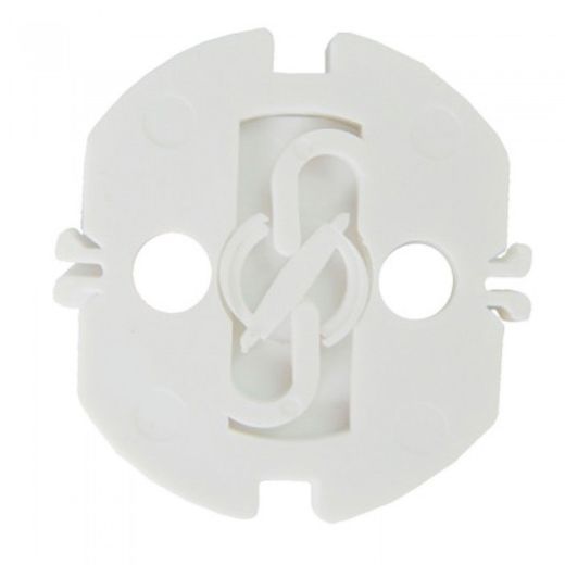 PROTECTOR ENCHUFE PLANO SCHUKO (100UN)