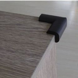 PROTECTOR ESQUINAS. 4 UDS.MARRON OSCURO