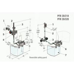PROTECTOR FRESADORA PFR 20/218