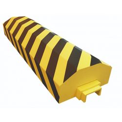 PROTECTOR PARA RACK PUX1001 - AMARILLO/NEGRO 1000X300X150MM