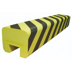 PROTECTOR PARA RACK PUX401 - AMARILLO/NEGRO 1000X180X160MM