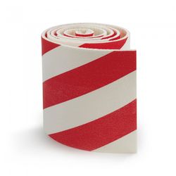 PROTECTOR PARKING EN ROLLO 2M. ROJO-BLANCO 4105-1-