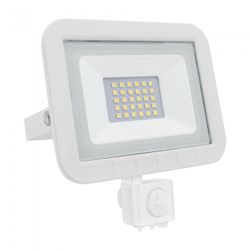 PROYECTOR LED SENSOR PLANO BLANCO 20W.F