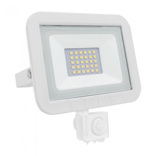 PROYECTOR LED SENSOR PLANO BLANCO 20W.F