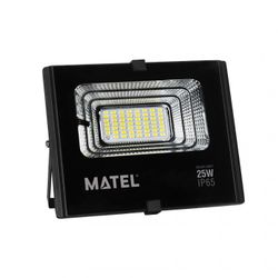 PROYECTOR LED SOLAR NEGRO 25W.FRIA