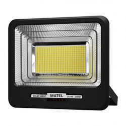 PROYECTOR LED SOLAR NEGRO 5AÑOS 200W.FRI