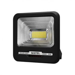 PROYECTOR LED SOLAR NEGRO 5AÑOS 30W.FRI