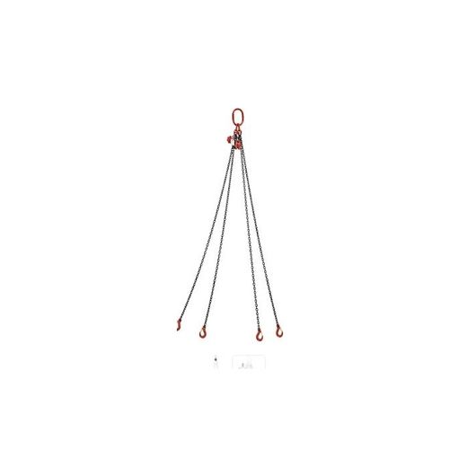 PULPO CADENA 4 RAMALES CON ACORT, 4.5M 17TN