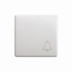 PULSADOR CAMPANA BLANCO