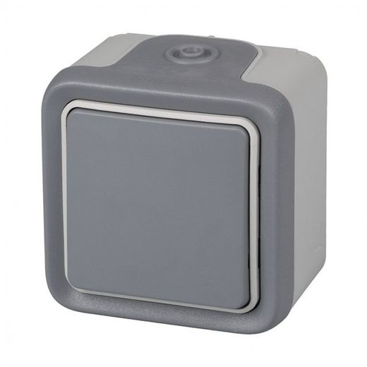 PULSADOR EXTERIOR IP55 SERIE PLEXO