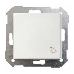 PULSADOR LUZ BLANCO