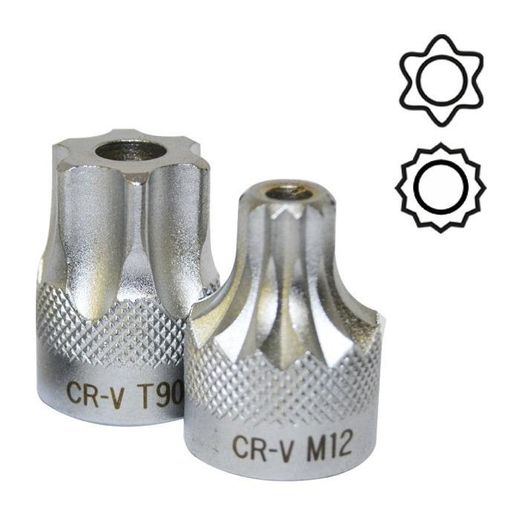PUNTA DE 1/2" 12 CANTOS INVIOLABLE M18