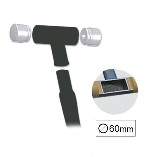 PUNTA RECAMBIO PARA MARTILLO NYLON D.60MM