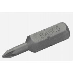 PUNTA STANDAR 1/4" PARA TORNILLOS POZIDRIV PZ2 DE 25MM (UNIDAD)