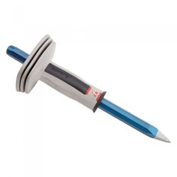 PUNTERO OCTOGONAL CON PROTECTOR DE ACERO CR.V. 250X16 MM / 582116250CP