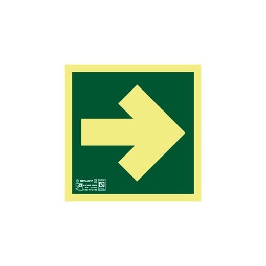 PVC 1,1 CLASE B 210*210 MM FLECHA AUXILIAR OBLICUA
