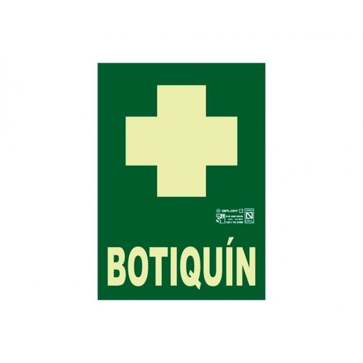 PVC 1,1 CLASE B 210*297 MM BOTIQUÍN