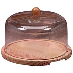 QUESERA MADERA PLASTICO 22X22X23CM INALSA