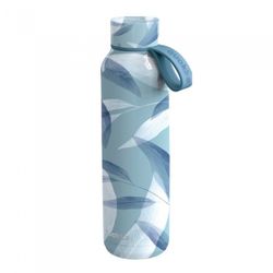 QUOKKA BOTELLA TERMO ACERO INOXIDABLE SOLID CON CORREA BLUE WIND 630 ML