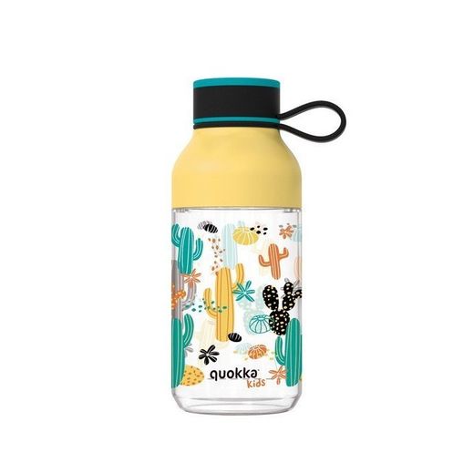 QUOKKA KIDS BOTELLA TRITAN ICE CON CONGADOR CACTUS 430 M.