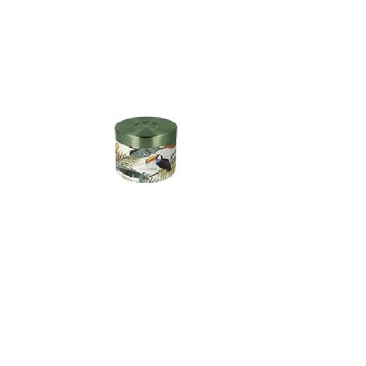 QUOKKA RECIPIENTE COMIDA TERMICO ACERO INOXIDABLE TROPICAL GRANDE 604 ML