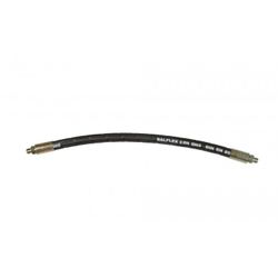 RACOR FLEXIBLE CON DOBLE TRENZA DE ACERO SIN BOQUILLA 750 MM