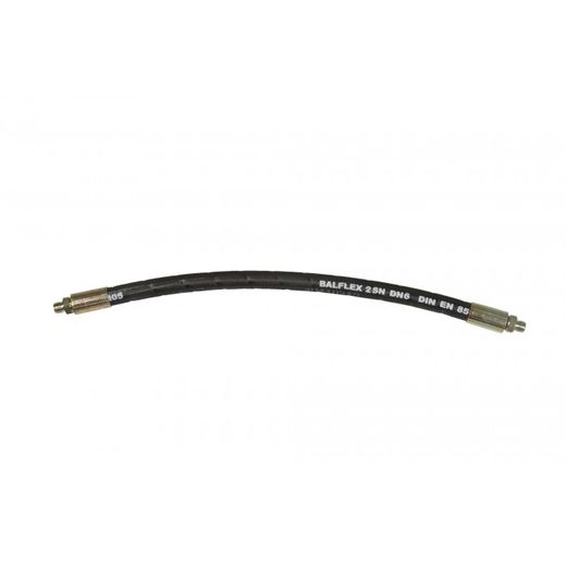 RACOR FLEXIBLE CON UNA TRENZA DE ACERO Y BOQUILLA TF-7 300 MM