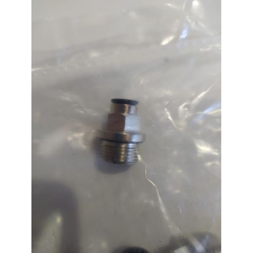 RACOR RECTO TUBO 6MM ROSCA MACHO G3/8