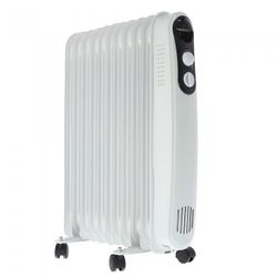 RADIADOR DE ACEITE 11 ELEMENTOS 2500W.