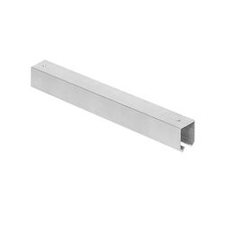 RAIL ROLLAPAR SIMPLE U-30 ALUMINIO (A 2000MM)