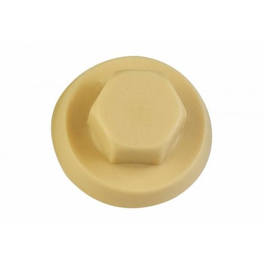 (RAL 9.010) TAPON DE NYLON DE COLORES PARA TORNILLOS CON CABEZA HEXAGONAL (100U)