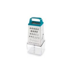 RALLADOR 4 CARAS INOX CON CONTENEDOR