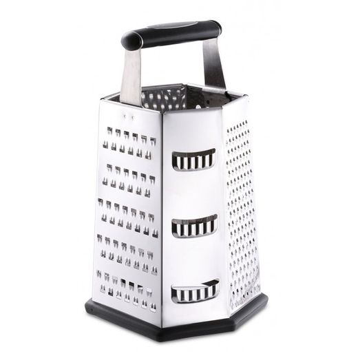 RALLADOR 6 LADOS INOX.MANGO ABS